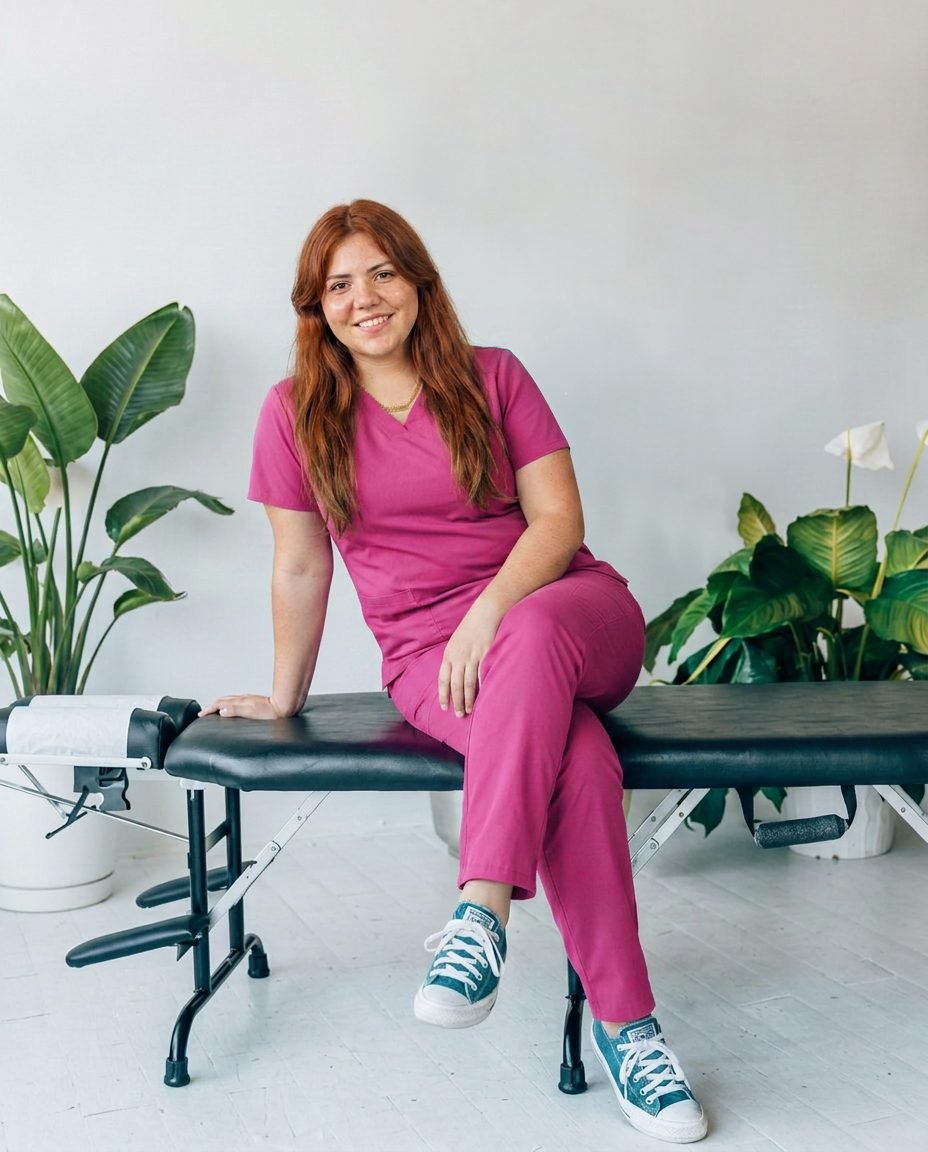 Melissa Becerra, fisioterapeuta