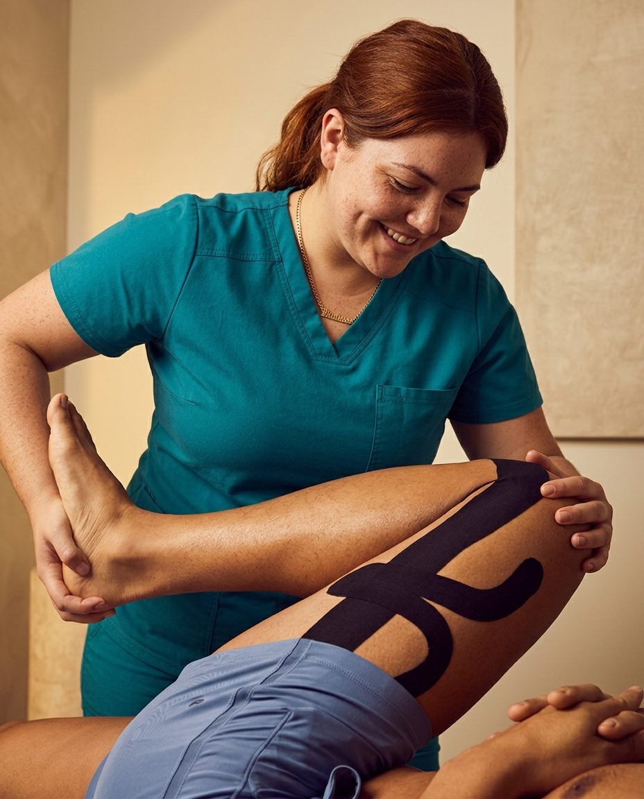 Aplicación de kinesiotape